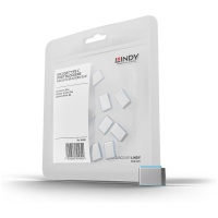 USB PORT TYPE-C BLOCKER 10PACK/BLUE 40466 LINDY