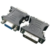I/O ADAPTER DVI TO VGA/A-DVI-VGA-BK GEMBIRD