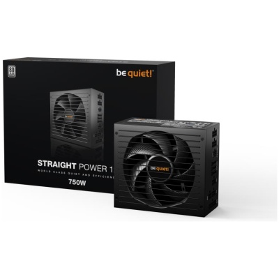 Power Supply|BE QUIET|750 Watts|Peak Power 820 Watts|Efficiency 80 PLUS PLATINIUM|PFC Active|MTBF 100000 hours|BN336