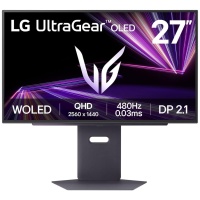 Monitor|LG|27GX790A-B|26.5"|Gaming|Panel OLED|2560x1440|16:9|480Hz|0.03 ms|Swivel|Pivot|Height adjustable|Tilt|27GX790A-B