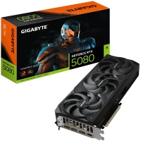 Graphics Card|GIGABYTE|NVIDIA GeForce RTX 5080|16 GB|GDDR7|256 bit|PCIE 5.0 16x|GPU 2670 MHz|Triple slot Fansink|1xHDMI|3xDisplayPort|GV-N5080WF3OC-16GD1.0