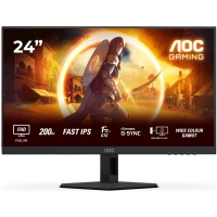 LCD Monitor|AOC|23.8 "|1920 x 1080 pixels|Full HD|Native aspect ratio 16:9|LED|Flat|24G4HRE