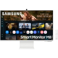 LCD Monitor|SAMSUNG|LS32FM801UUXDU|32"|Smart/4K|Panel VA|3840x2160|16:9|60 Hz|4 ms|Colour White|LS32FM801UUXDU