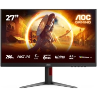 LCD Monitor|AOC| 68.6 cm (27")|1920 x 1080 pixels|Full HD|Native aspect ratio 16:9|LED|Flat|27G4HA