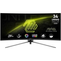 LCD Monitor|MSI|MAG 345CQR|34"|Gaming/Curved/4K/21 : 9|Panel VA|3440x1440|21:9|180Hz|1 ms|Colour Black|MAG345CQR