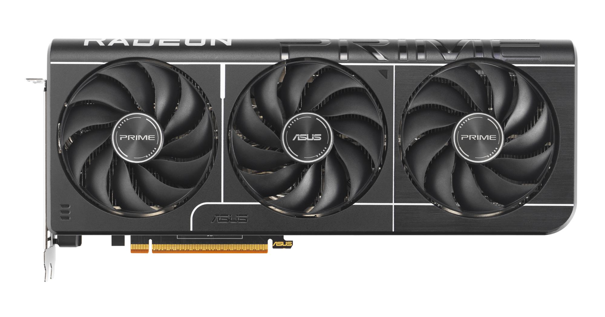 Graphics Card|ASUS|AMD Radeon RX 9070|16 GB|GDDR6|256 bit|PCIE 5.0 16x|Triple slot Fansink|1xHDMI|3xDisplayPort|PRIME-RX9070-O16G