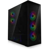 Case|ARCTIC|Xtender VG (Black)|Case product features Transparent panel|Not included|Colour Black|ACPCC00016A