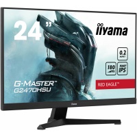 LCD Monitor|IIYAMA|G2470HSU-B6|24"|Panel IPS|1920x1080|16:9|180Hz|Matte|0.2 ms|Speakers|Colour Black|G2470HSU-B6