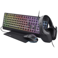 KEYBOARD +MOUSE GXT792 QUADROX/4-IN-1 BUNDLE ENG 25155 TRUST