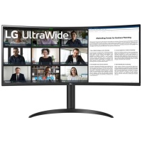 LCD Monitor|LG|34WR55QK-B|34"|Business/Curved/21 : 9|Panel VA|3440x1440|21:9|100Hz|5 ms|Height adjustable|Tilt|Colour Black|34WR55QK-B
