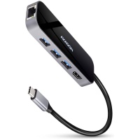I/O HUB USB-C 6IN1/0.2M HMC-6GL AXAGON