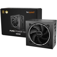 Power Supply|BE QUIET|Pure Power 13m|650 Watts|Efficiency 80 PLUS GOLD|PFC Active|MTBF 100000 hours|BP025EU