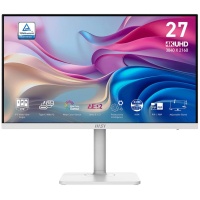 LCD Monitor|MSI|MODERN MD272UPHW|27"|Business/4K|Matte|Panel IPS|3840x2160|16:9|60Hz|4 ms|Speakers|Colour White|MODERNMD272UPHW