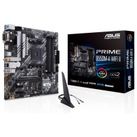 Mainboard|ASUS|AMD B550|SAM4|MicroATX|Memory DDR4|Memory slots 4|2xPCI-Express 3.0 1x|1xPCI-Express 4.0 16x|2xM.2|1x15pin D-sub|1xDVI-D|1xHDMI|2xAudio-In|1xAudio-Out|6xUSB 3.2|1xPS/2|1xRJ45|PRIMEB550M-AWIFIII