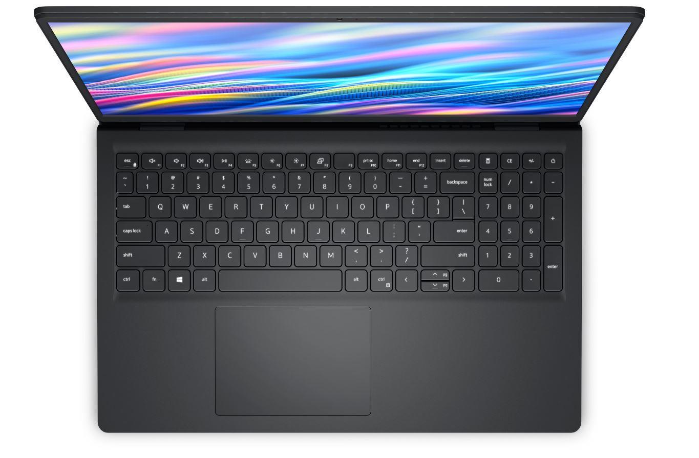 Notebook|DELL|DC15250|CPU Core i5|i5-1334U|1300 MHz|15.6"|1920x1080|RAM 16GB|DDR4|2667 MHz|SSD 512GB|Intel UHD Graphics|Integrated|ENG|Card Reader SD|Windows 11 Pro|Carbon Black|1.9 kg|DC15250_RPLU_004_P - Image 4