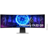 Monitor|SAMSUNG|49"|Gaming/Curved|5120x1440|32:9|0.03 ms|Speakers|Height adjustable|Tilt|Colour Silver|LS49DG950SUXEN