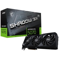 Graphics Card|MSI|NVIDIA GeForce RTX 5070|12 GB|GDDR7|192 bit|PCIE 5.0 16x|Triple slot Fansink|RTX507012GSHADOW3XOC