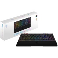 KEYBOARD GAMING BLACK US/STRIKE PRO W SILENT US MSI