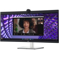 LCD Monitor|DELL|P3424WEB|34"|Curved/21 : 9|Panel IPS|3440x1440|21:9|60Hz|5 ms|Speakers|Camera 4MP|Swivel|Height adjustable|Tilt|210-BFOB