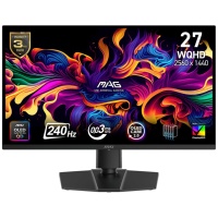 Monitor|MSI|MAG 273QP QD-OLED X24|26.5"|Gaming|Matte|Panel QD-OLED|2560x1440|16:9|240Hz|0.03 ms|Colour Black|MAG273QPQD-OLEDX24