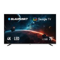 Blaupunkt LED TV | 75UGC5500S | 75 | Smart TV | Google TV | UHD | Black