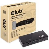 VIDEO SWITCH HDMI 4PORT/CSV-1370 CLUB3D