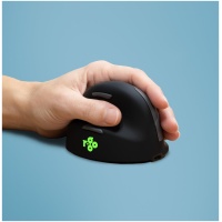 MOUSE USB OPTICAL WRL/LEFT BLACK RGOHEWLL R-GO TOOLS