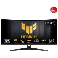 LCD Monitor|ASUS|TUF Gaming VG34VQ3B|34"|Gaming/Curved|Panel VA|3440x1440|16:9|180Hz|1 ms|Speakers|90LM0AA0-B01170