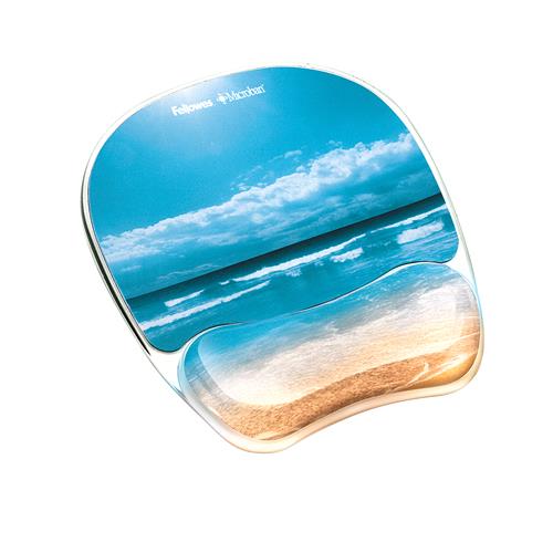 MOUSE PAD PHOTO GEL/SANDY BEACH 9179301 FELLOWES