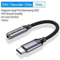 ADAPTER USB-C TO AUDIO 3.5MM/0.1M BGMHA VENTION