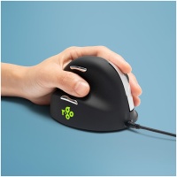 MOUSE USB OPTICAL BREAK/L. BLACK RGOHELELA R-GO TOOLS