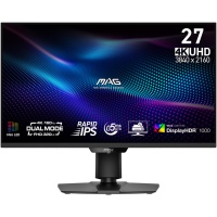 LCD Monitor|MSI|MAG 274UPDF E16M|27"|Gaming/Frameless/4K|Matte|Panel IPS|3840x2160|16:9|160Hz|0.5 ms|Colour Black|MAG274UPDFE16M