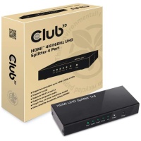 I/O VIDEO SPLITTER HDMI 4PORT/4K60HZ 2.0 UHD CSV-1380 CLUB3D