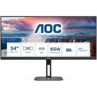 LCD Monitor|AOC|34 "|3440 x 1440 pixels|UltraWide Quad HD|Native aspect ratio 21:9|LCD|Flat|U34V5C/BK