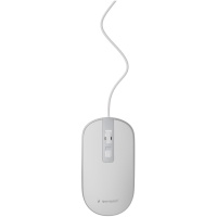 MOUSE USB OPTICAL WHITE/SILVER/MUS-4B-06-WS GEMBIRD