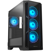 Case|CHIEFTEC|APEX ARGB|MidiTower|Not included|ATX|MicroATX|MiniITX|Colour Black|GA-01B-TG-OP